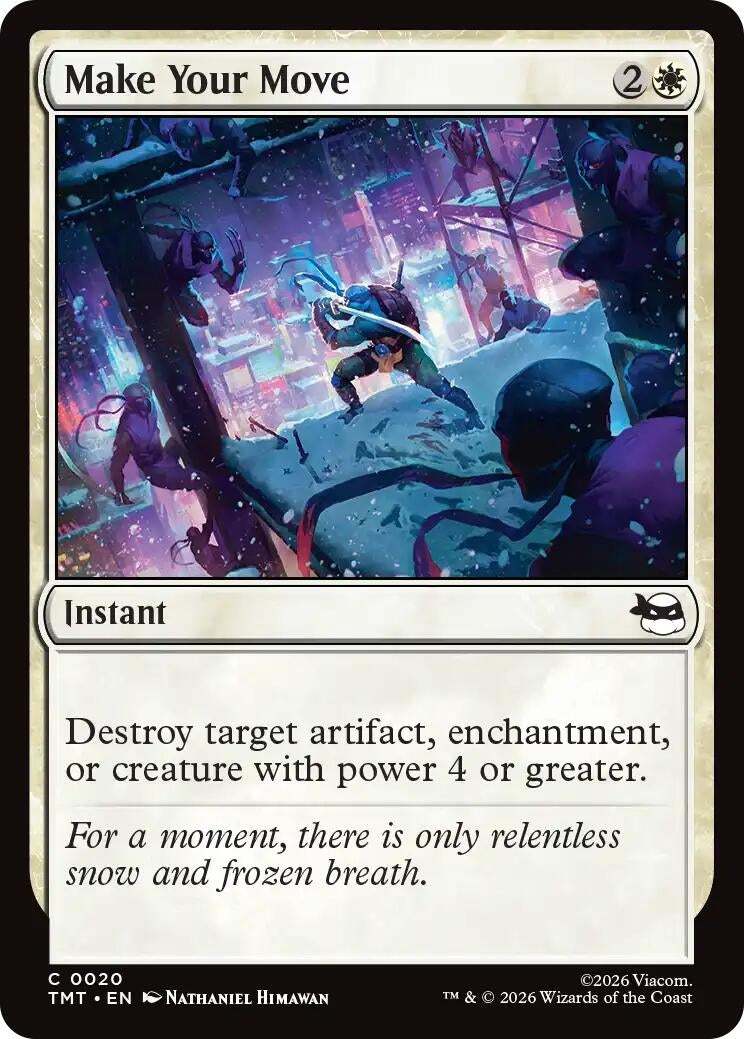 Image for Make Your Move (Teenage Mutant Ninja Turtles) (20) - Magic: The Gathering