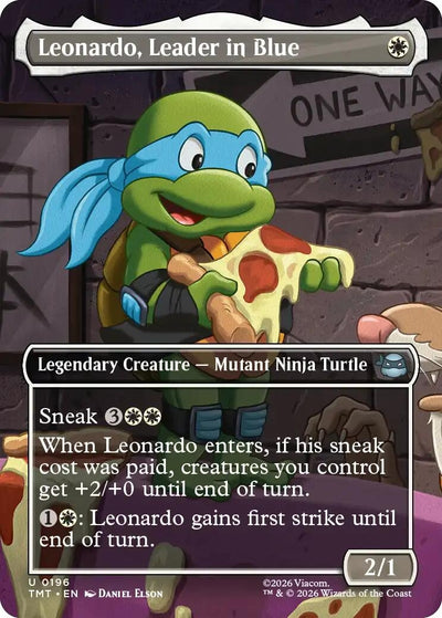 Leonardo, Leader in Blue (Borderless) (Teenage Mutant Ninja Turtles) (196)