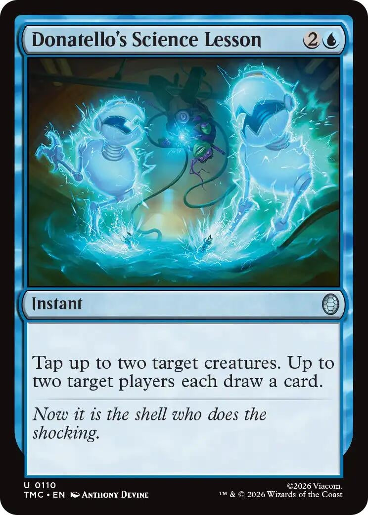 Image for Donatello's Science Lesson (Teenage Mutant Ninja Turtles) (110) - Magic: The Gathering
