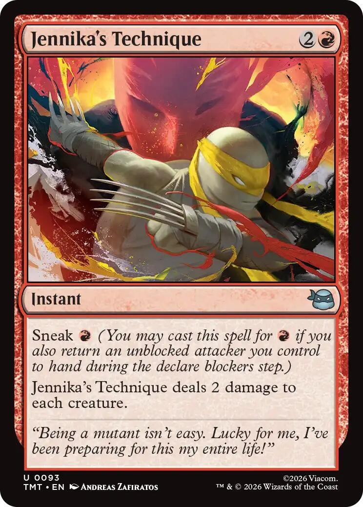 Image for Jennika's Technique (Teenage Mutant Ninja Turtles) (93) - Magic: The Gathering