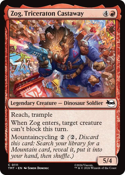 Zog, Triceraton Castaway (Teenage Mutant Ninja Turtles) (111)