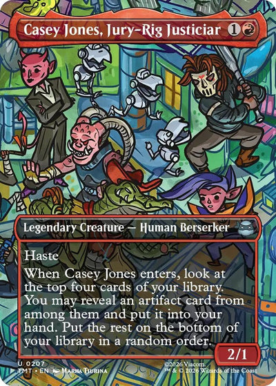 Casey Jones, Jury-Rig Justiciar (Borderless) (Teenage Mutant Ninja Turtles) (207)