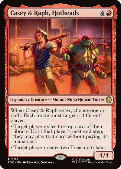 Casey & Raph, Hotheads (Teenage Mutant Ninja Turtles) (114)