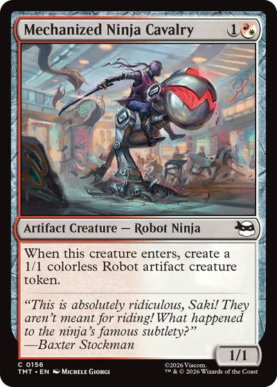 Mechanized Ninja Cavalry (Teenage Mutant Ninja Turtles) (156)