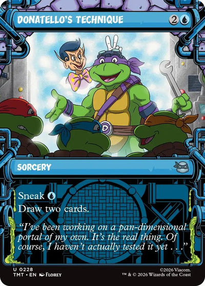Donatello's Technique (Showcase) (Teenage Mutant Ninja Turtles) (228)