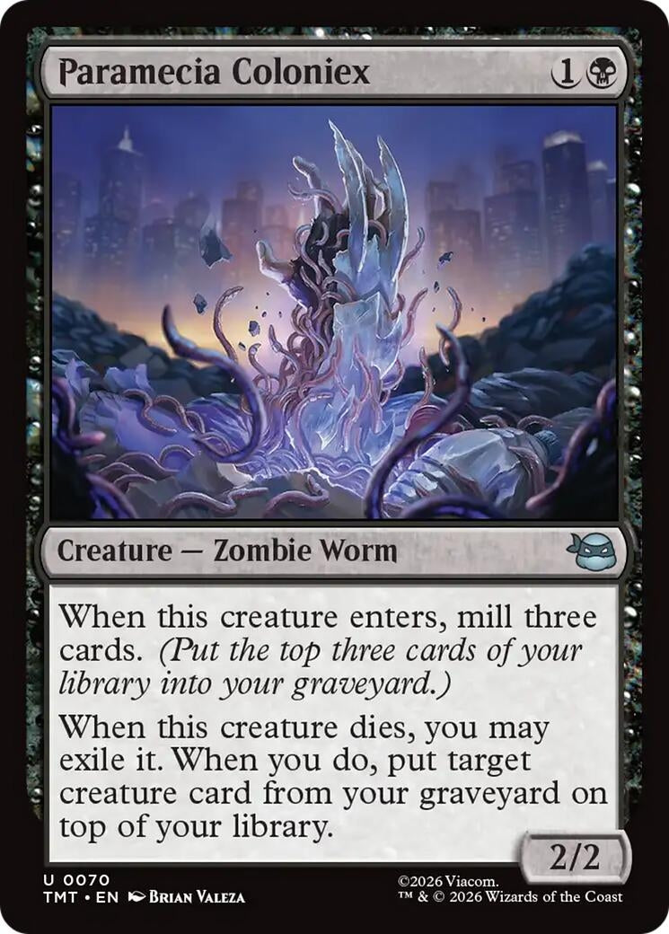 Image for Paramecia Coloniex (Teenage Mutant Ninja Turtles) (70) - Magic: The Gathering