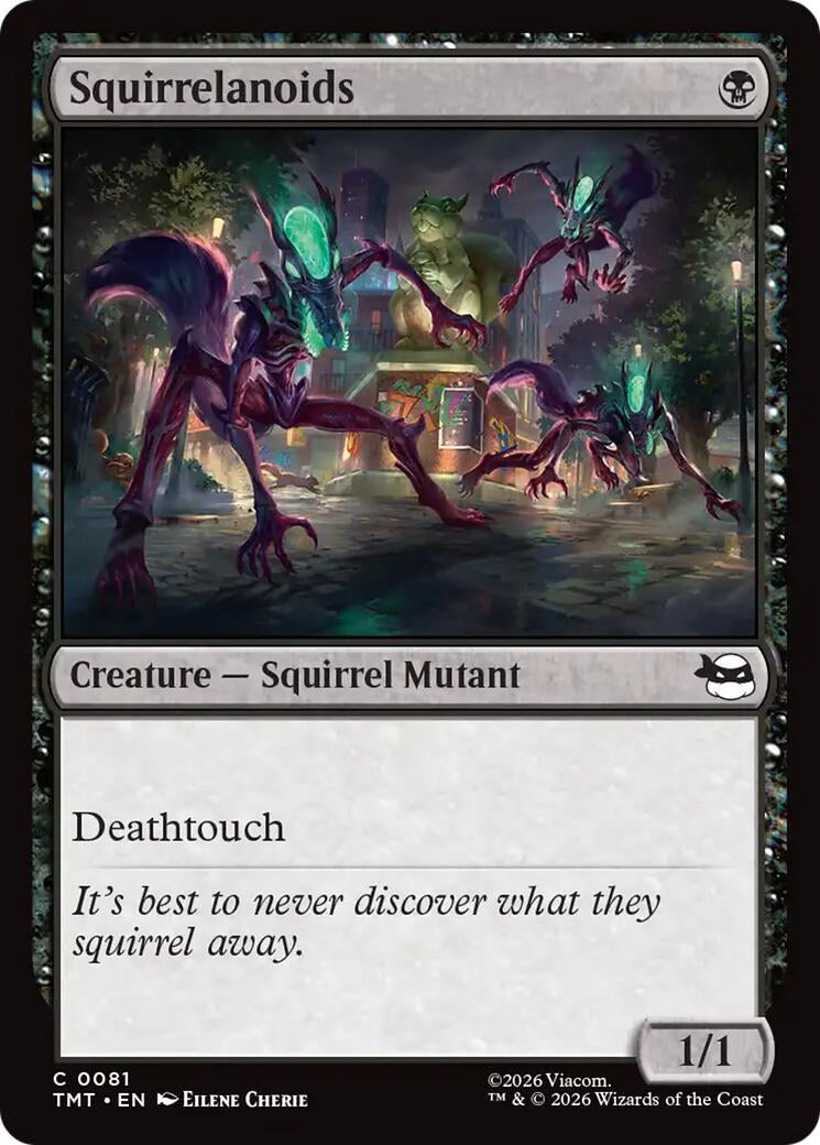 Image for Squirrelanoids (Teenage Mutant Ninja Turtles) (81) - Magic: The Gathering