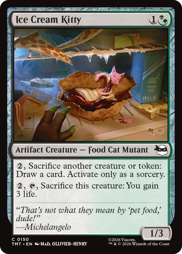 Ice Cream Kitty (Teenage Mutant Ninja Turtles) (150)