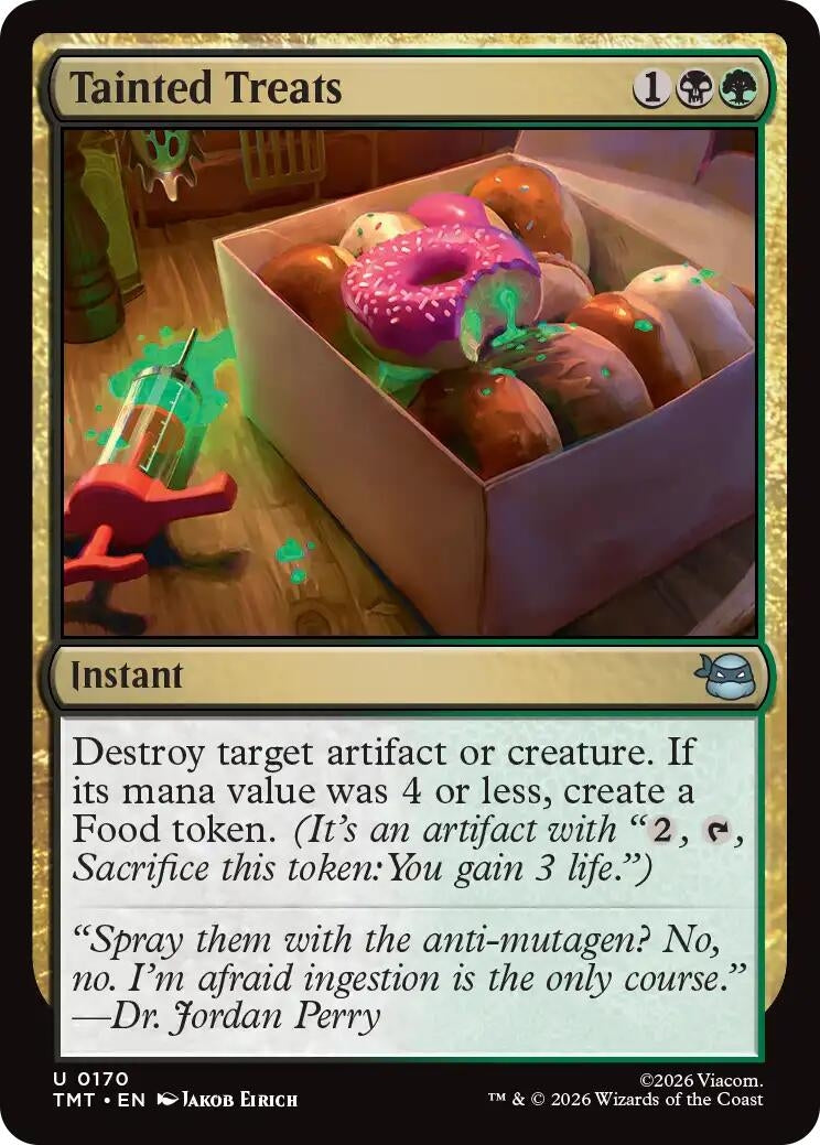 Image for Tainted Treats (Teenage Mutant Ninja Turtles) (170) - Magic: The Gathering