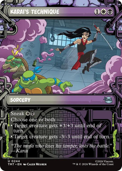 Karai's Technique (Showcase) (Teenage Mutant Ninja Turtles) (244)
