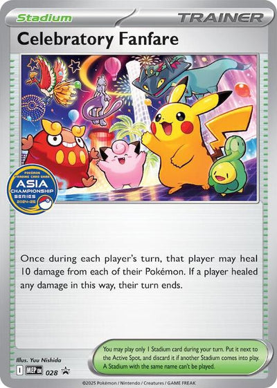 Celebratory Fanfare (Asia Championship Series 24-25) (ME: Mega Evolution Promo) (028)