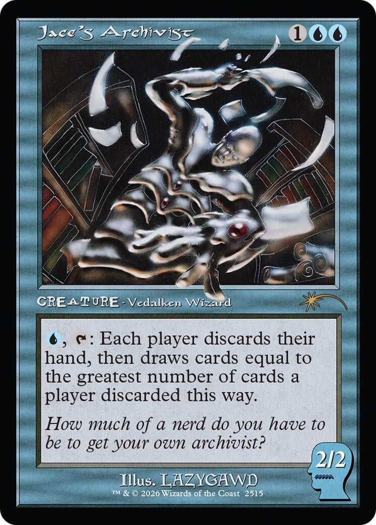 Image for Jace's Archivist (Secret Lair Drop Series) (2515) (SLD) - Magic: The Gathering