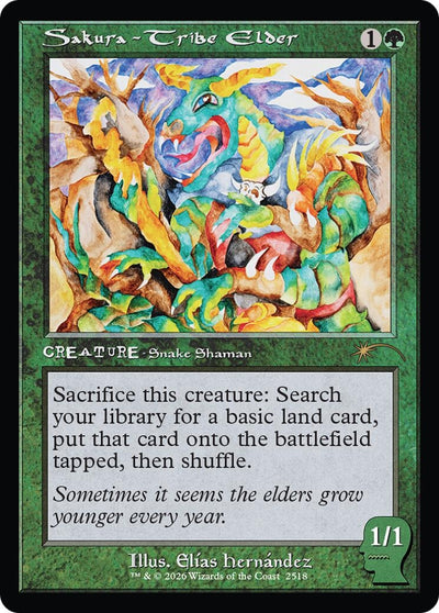 Sakura-Tribe Elder (2518) (Secret Lair Drop Series) (2518) (SLD)
