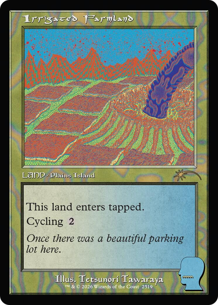 Image for Irrigated Farmland (Secret Lair Drop Series) (2519) (SLD) - Magic: The Gathering