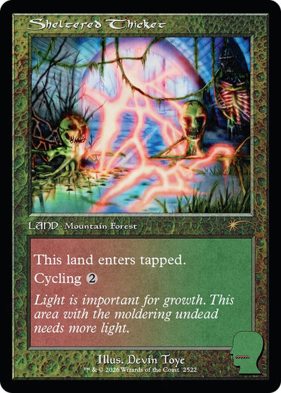 Sheltered Thicket (Secret Lair Drop Series) (2522) (SLD)