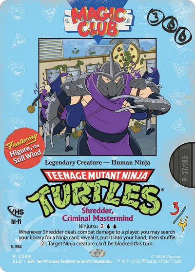 Shredder, Criminal Mastermind - Higure, the Still Wind (Secret Lair Drop Series) (2368) (SLD)