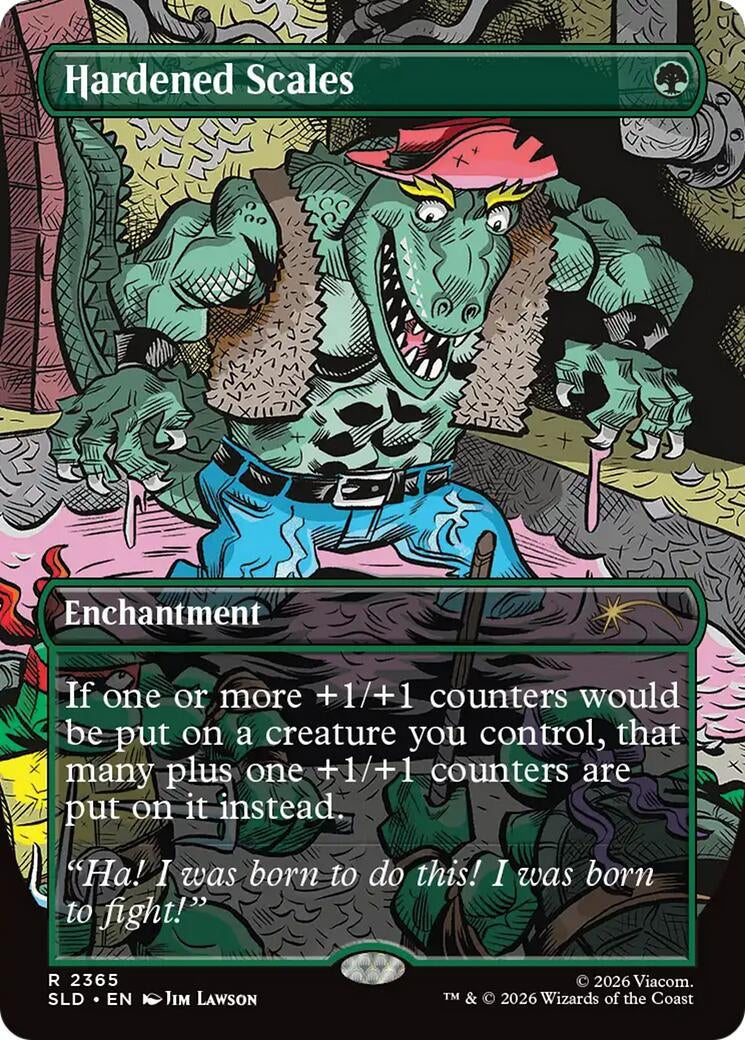Image for Hardened Scales (Secret Lair Drop Series) (2365) (SLD) - Magic: The Gathering