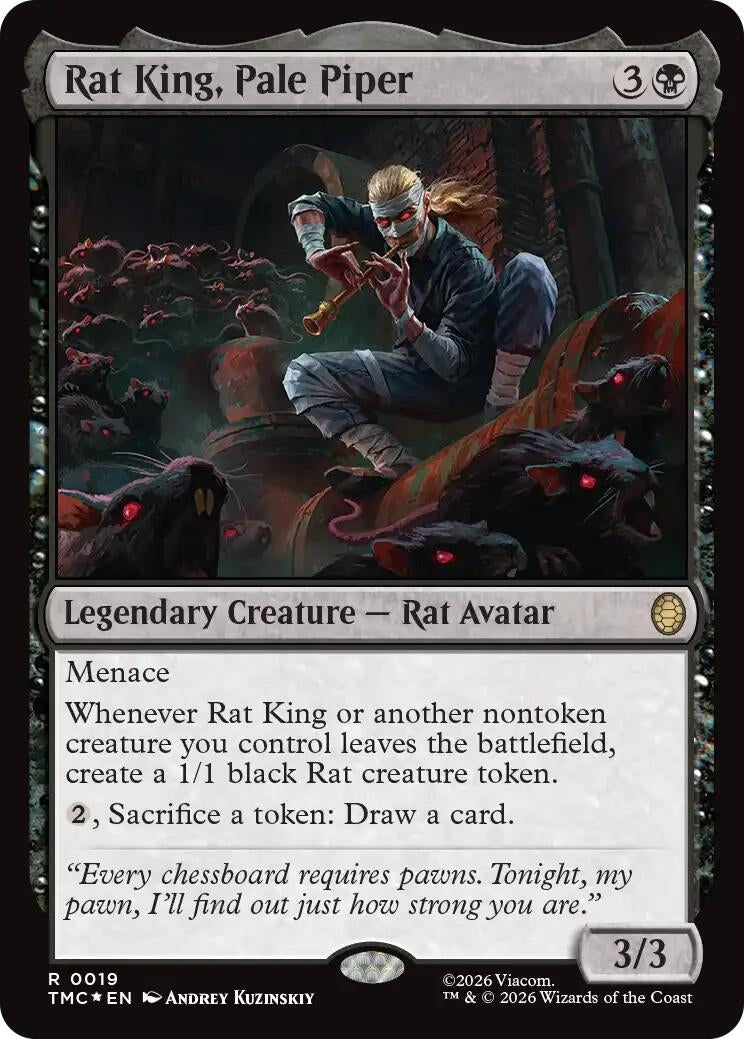 Rat King, Pale Piper (Surge Foil) (Teenage Mutant Ninja Turtles) (19)