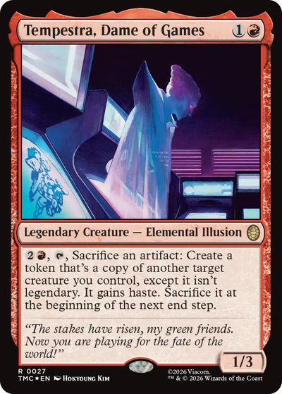 Tempestra, Dame of Games (Surge Foil) (Teenage Mutant Ninja Turtles) (27)