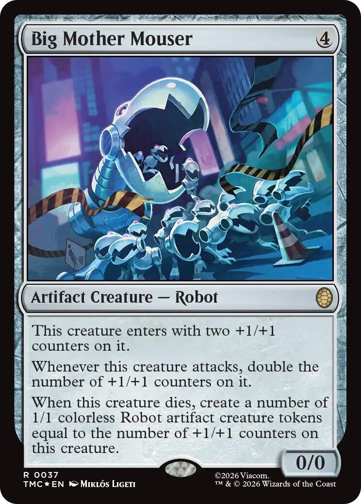 Big Mother Mouser (Surge Foil) (Teenage Mutant Ninja Turtles) (37)