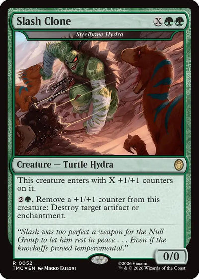 Slash Clone - Steelbane Hydra (Surge Foil) (Teenage Mutant Ninja Turtles) (52)