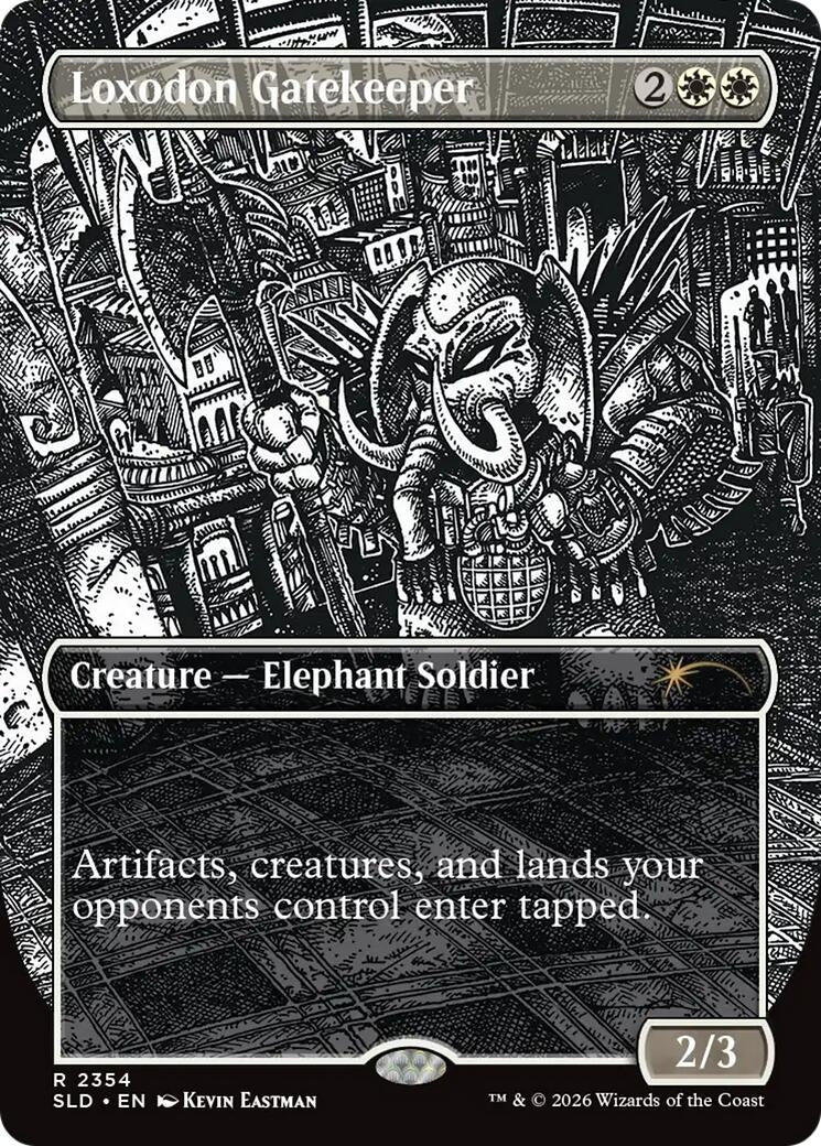 Image for Loxodon Gatekeeper (2354) (Secret Lair Drop Series) (2354) (SLD) - Magic: The Gathering