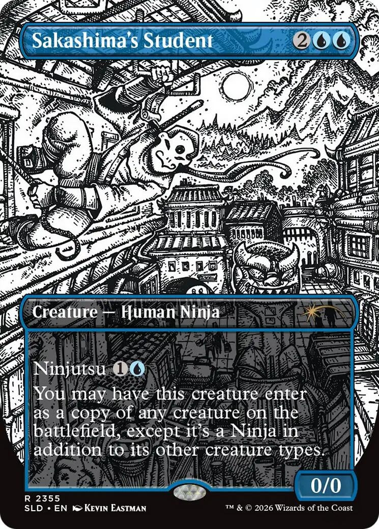 Image for Sakashima's Student (2355) (Secret Lair Drop Series) (2355) (SLD) - Magic: The Gathering