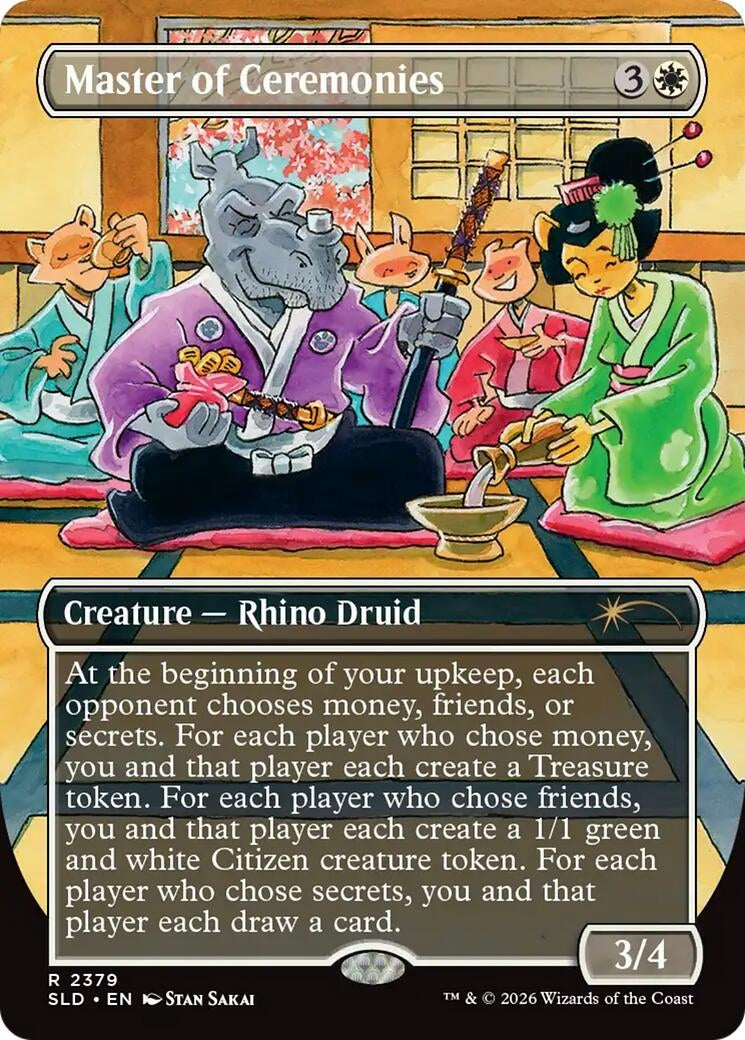 Image for Master of Ceremonies (Secret Lair Drop Series) (2379) (SLD) - Magic: The Gathering