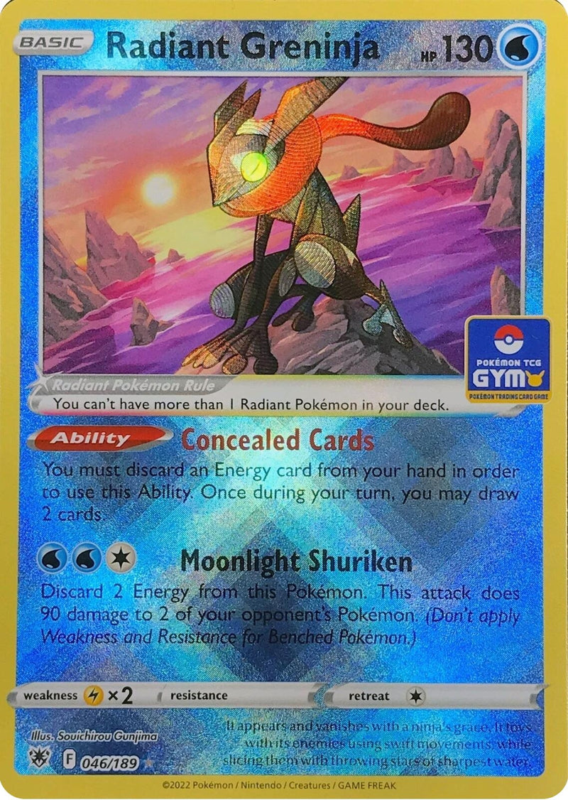 Image for Radiant Greninja (League & Championship Cards) (046/189) - Pokemon