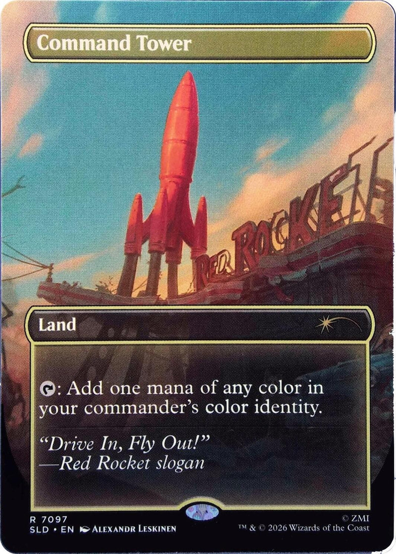 Image for Command Tower (7097) (Secret Lair Drop Series) (7097) (SLD) - Magic: The Gathering