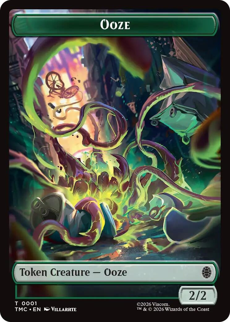 Image for Ooze // Clue Double-Sided Token (Teenage Mutant Ninja Turtles) (1 // 2) - Magic: The Gathering