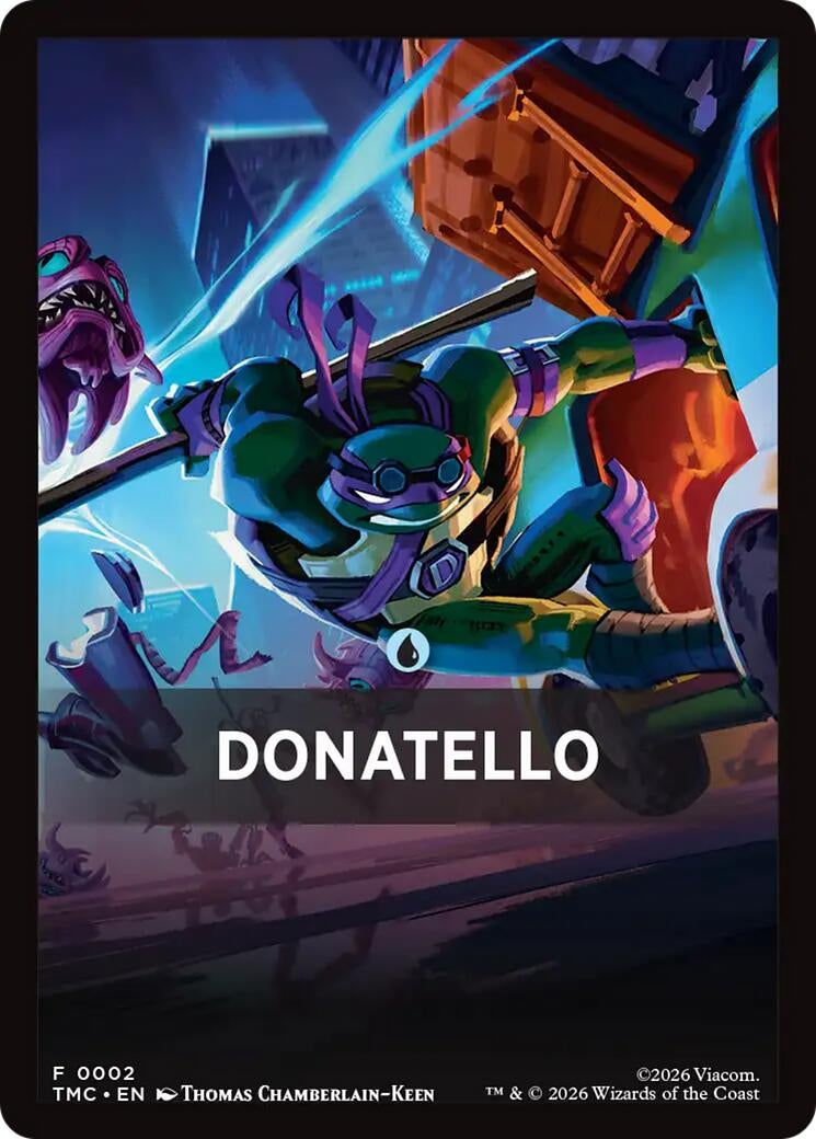 Image for Donatello Theme Card (Teenage Mutant Ninja Turtles) (2) - Magic: The Gathering