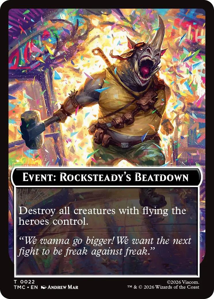 Image for Event: Rocksteady's Beatdown (Teenage Mutant Ninja Turtles) (22) - Magic: The Gathering