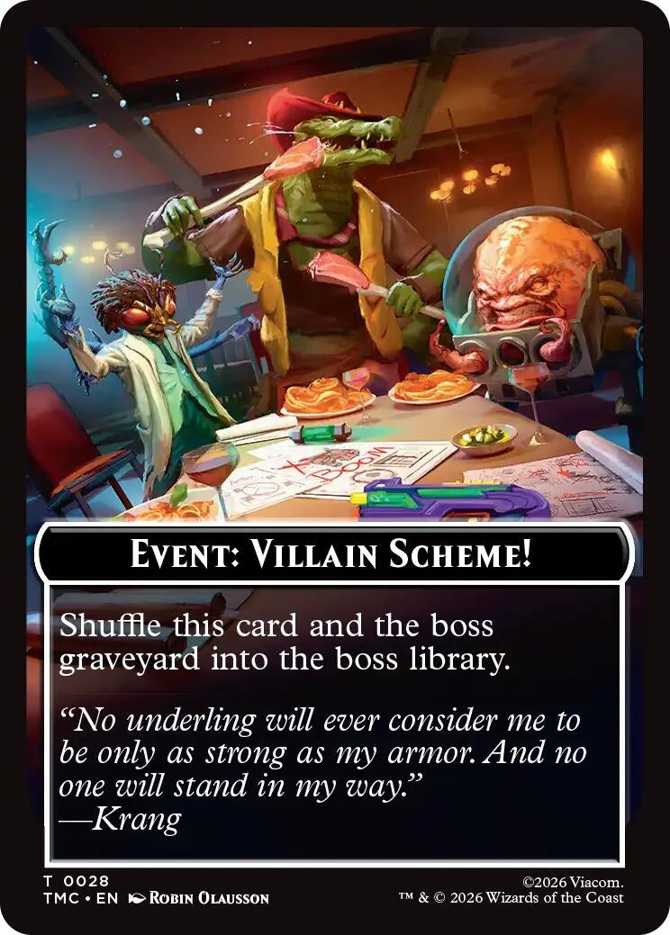 Image for Event: Villain Scheme! (Teenage Mutant Ninja Turtles) (28) - Magic: The Gathering