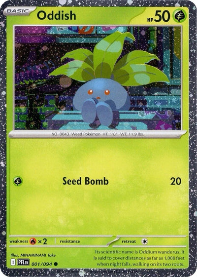 Oddish (Cosmos Holo) (Miscellaneous Cards & Products) (001/094)