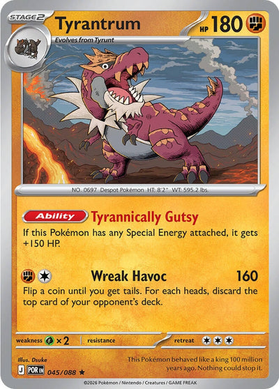 Tyrantrum (ME03: Perfect Order) (045/088)