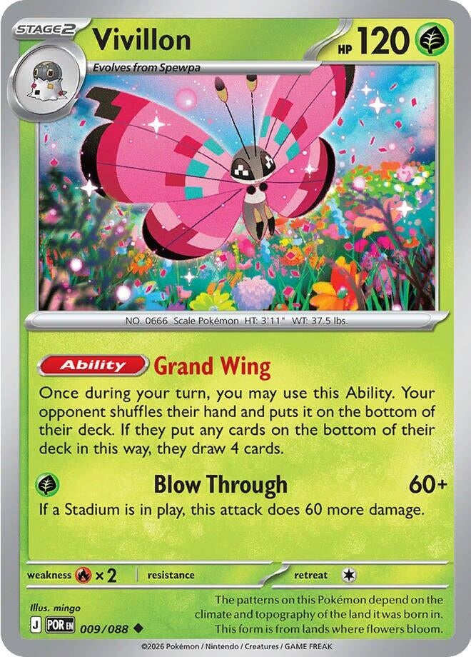 Vivillon (ME03: Perfect Order) (009/088)