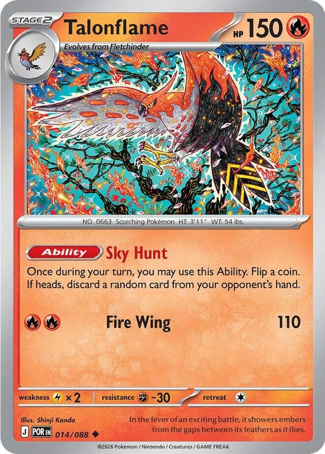 Talonflame (ME03: Perfect Order) (014/088)