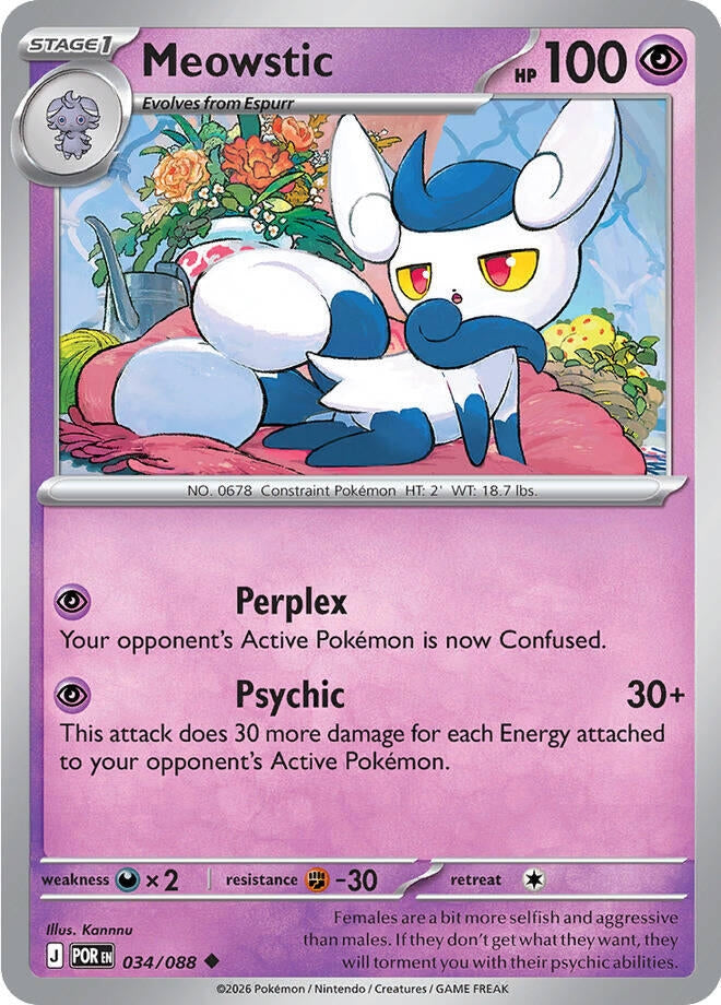 Meowstic (ME03: Perfect Order) (034/088)