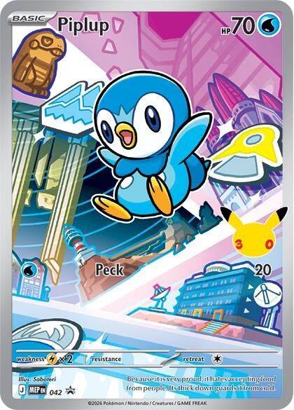 Image for Piplup - 042 (ME: Mega Evolution Promo) (042) - Pokemon