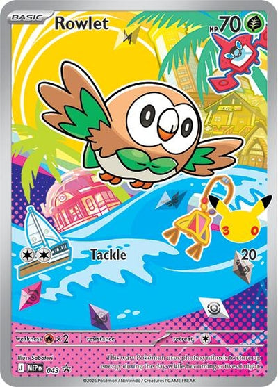 Rowlet - 043 (ME: Mega Evolution Promo) (043)