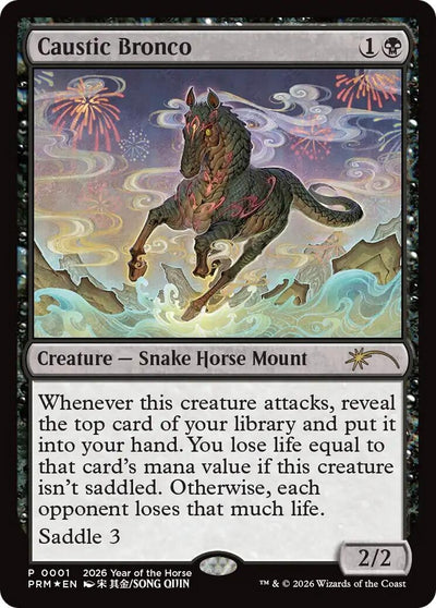 Caustic Bronco (Year of the Horse 2026) (Standard Showdown Promos) (1) (SSP)