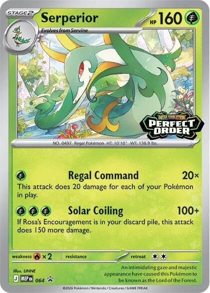 Image for Serperior - 064 (ME: Mega Evolution Promo) (064) - Pokemon