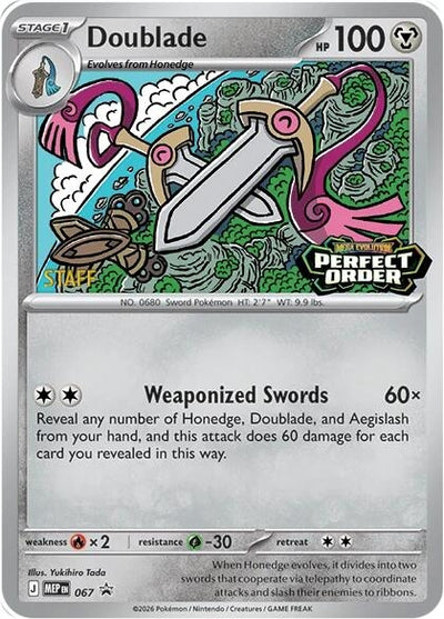 Doublade - 067 [Staff] (ME: Mega Evolution Promo) (067)