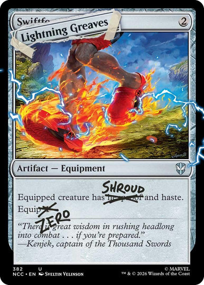 Lightning Greaves (382) (Secret Lair Drop Series) (382) (SLD)