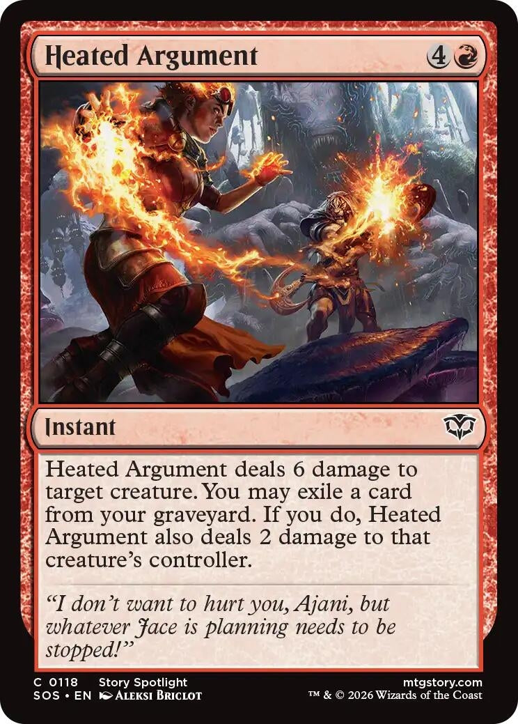 Image for Heated Argument (Secrets of Strixhaven) (118) - Magic: The Gathering