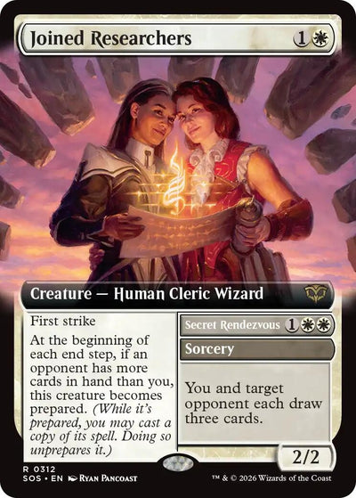 Joined Researchers (Extended Art) (Secrets of Strixhaven) (312)