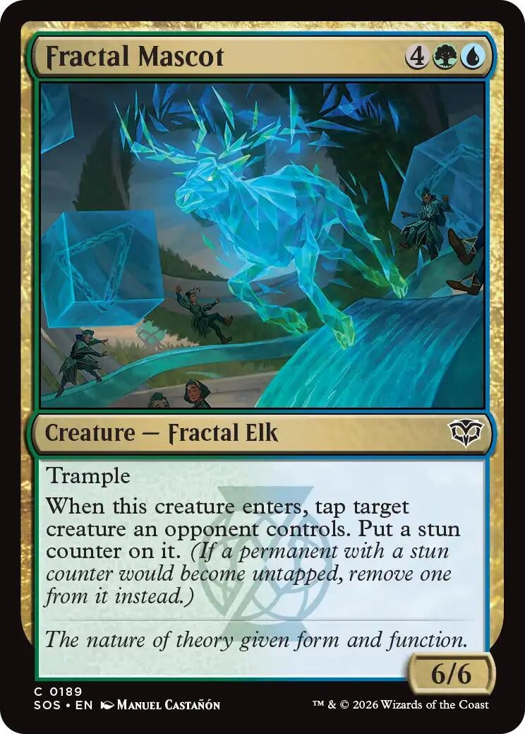 Image for Fractal Mascot (Secrets of Strixhaven) (189) - Magic: The Gathering
