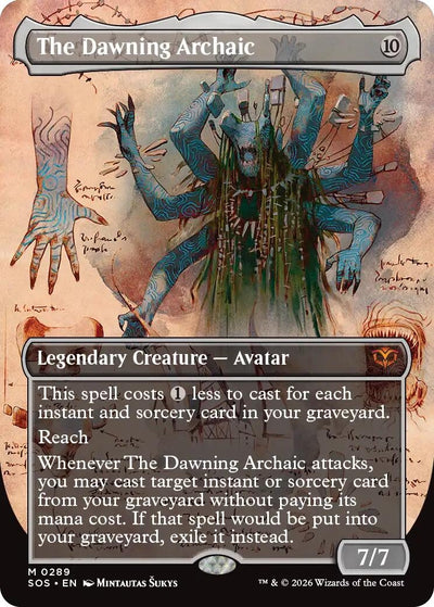The Dawning Archaic (Borderless) (Secrets of Strixhaven) (289)