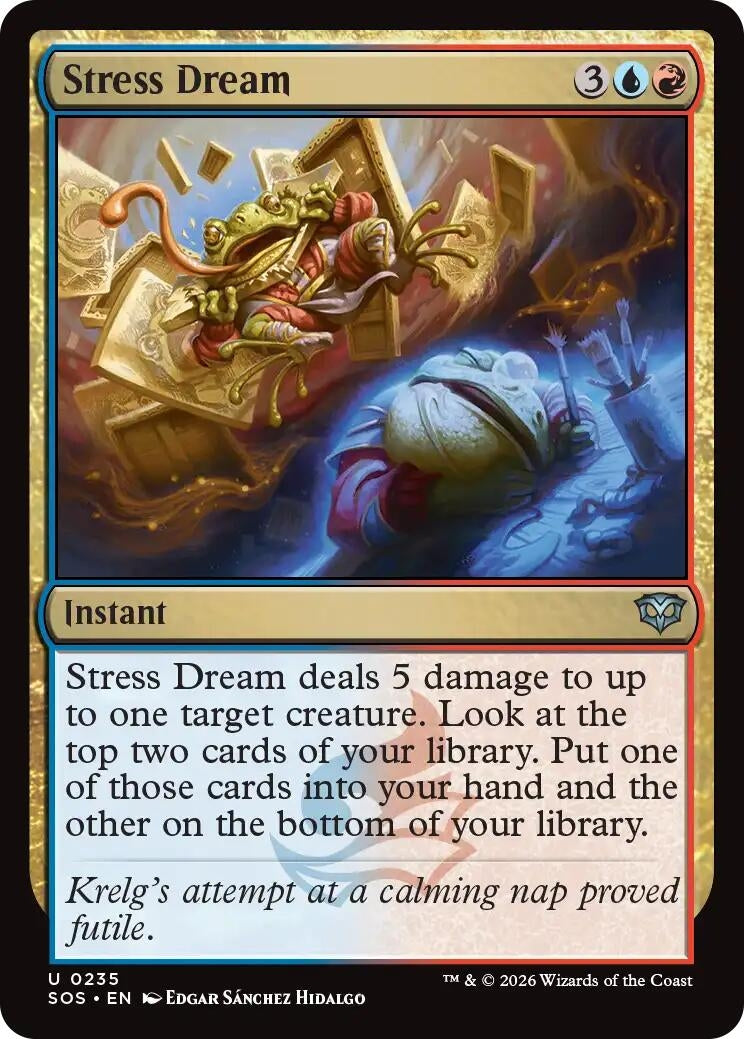 Image for Stress Dream (Secrets of Strixhaven) (235) - Magic: The Gathering